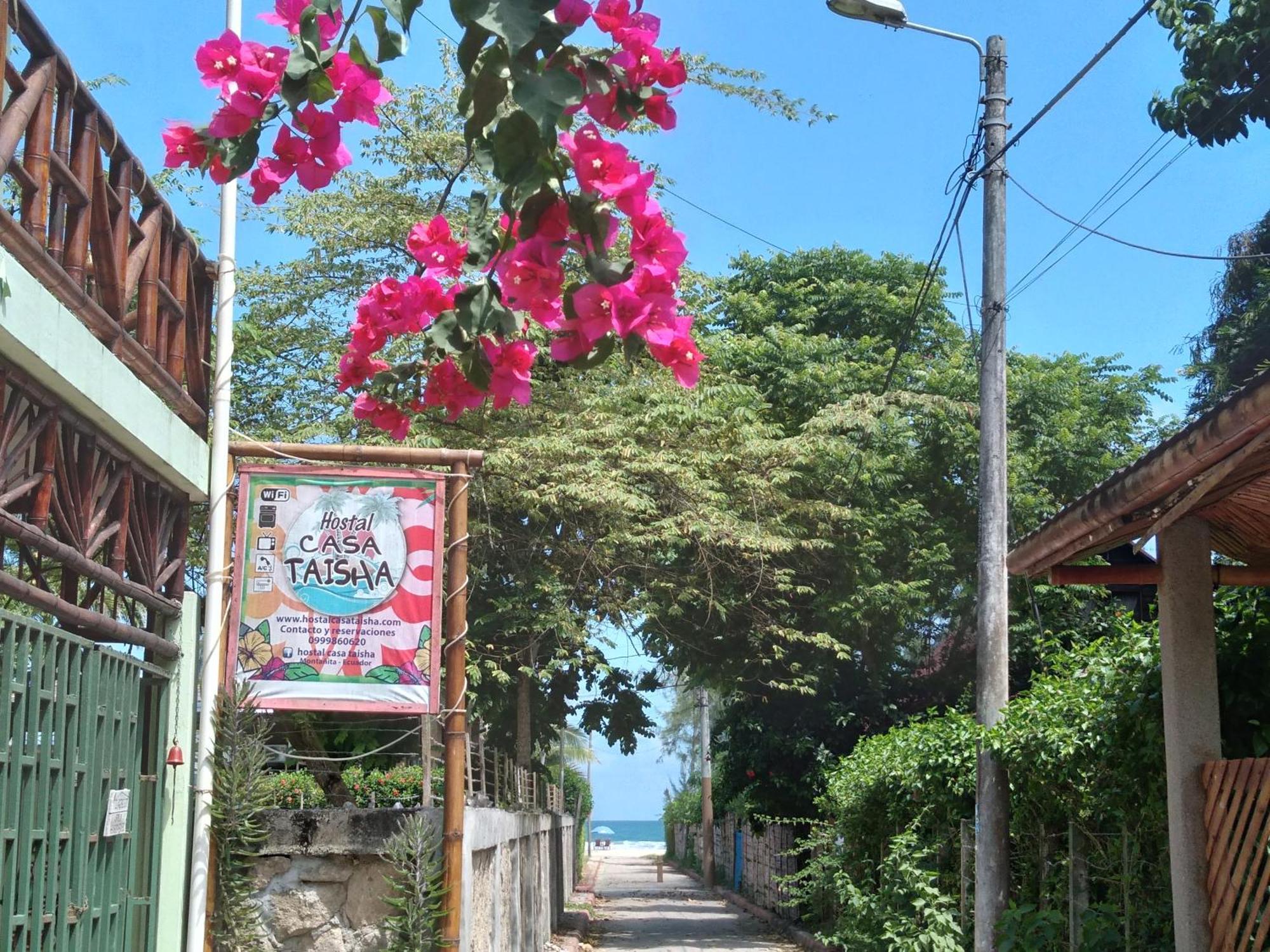 Hostal Casa Taisha Montañita Kültér fotó