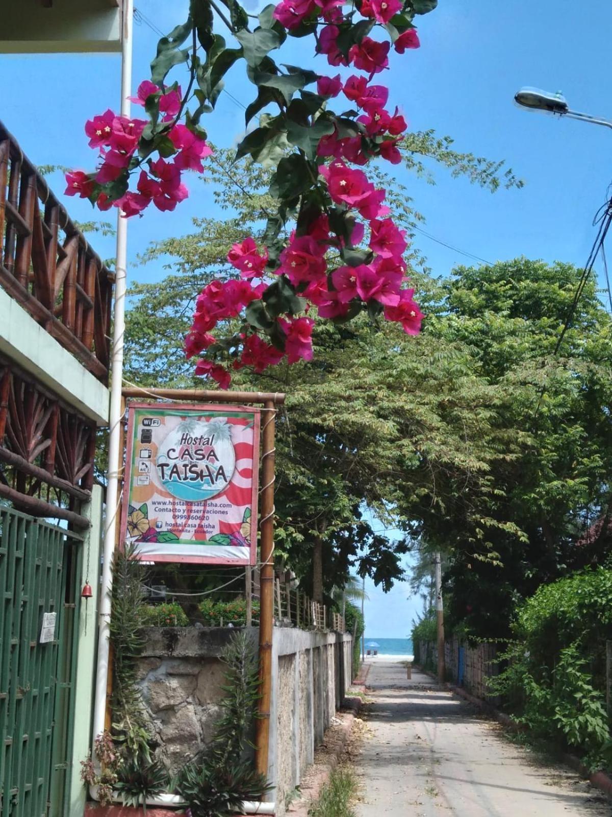 Hostal Casa Taisha Montañita Kültér fotó