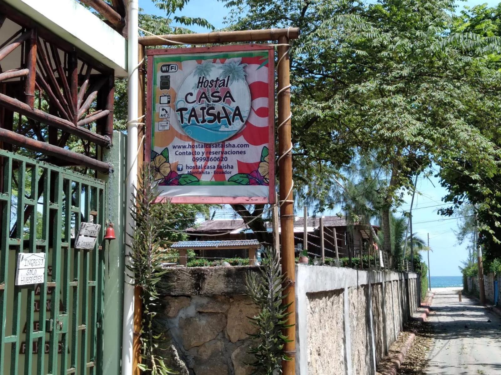 Hostal Casa Taisha Montañita Kültér fotó