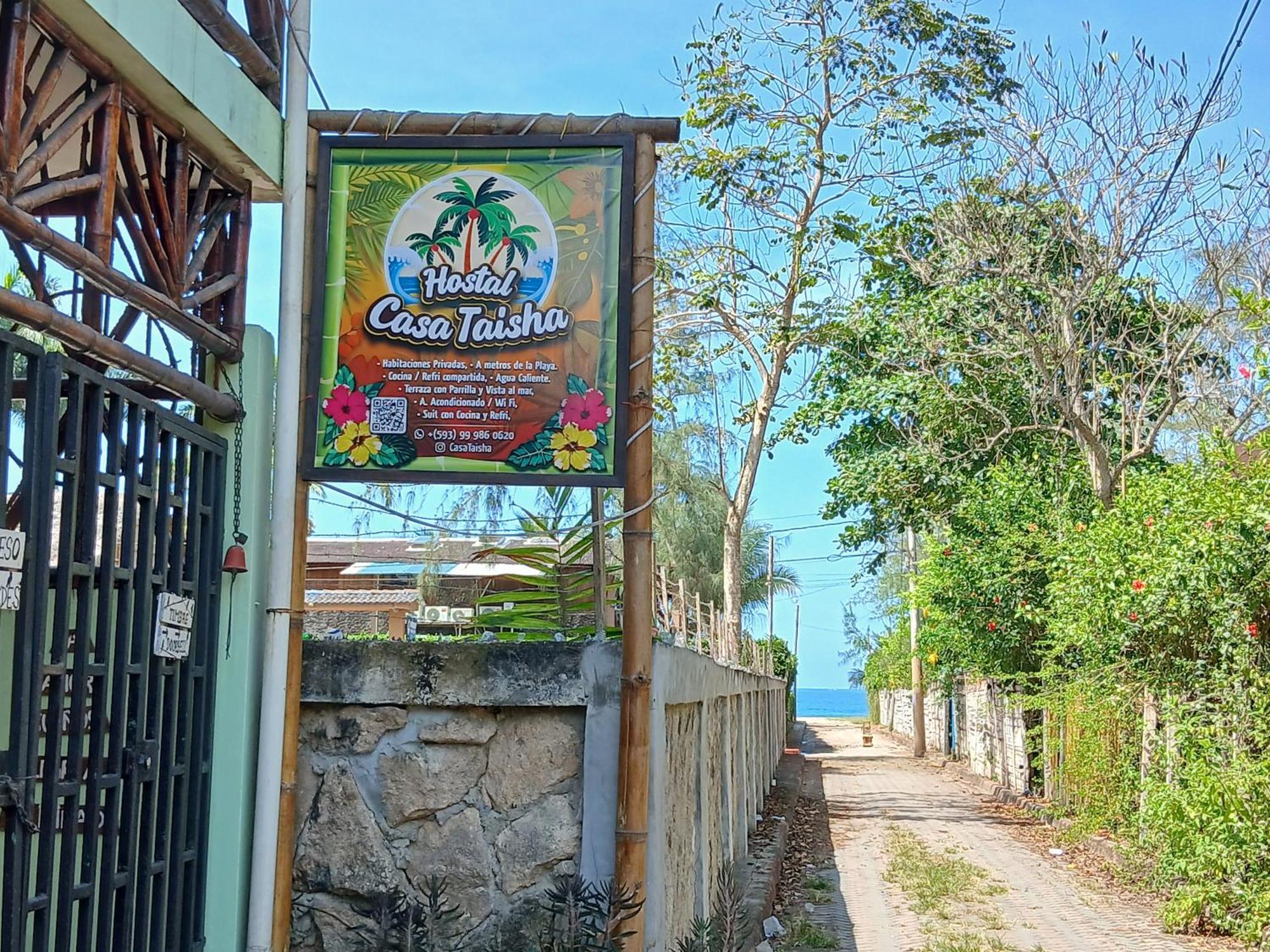 Hostal Casa Taisha Montañita Kültér fotó